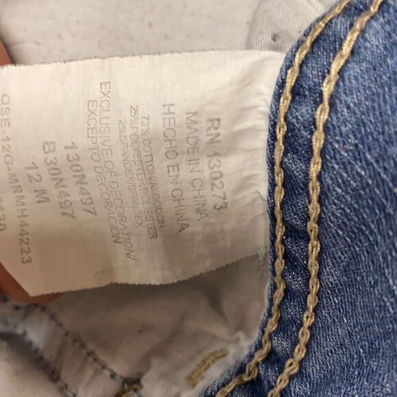 Riders bedazzled Jeans sz. 12 M - Picture 5 of 6